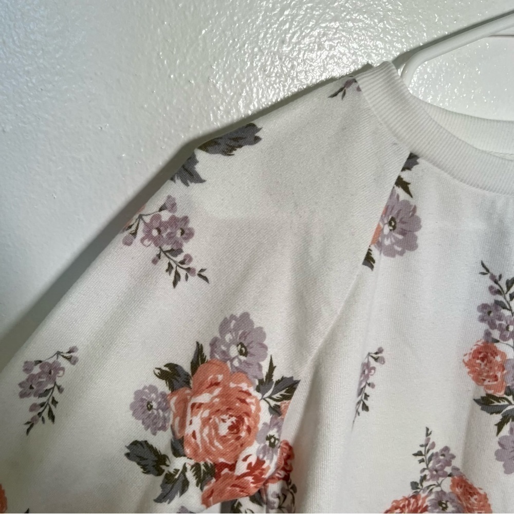 Alya Ginger Floral Crew Neck Sweatshirt - Picture 7 of 12
